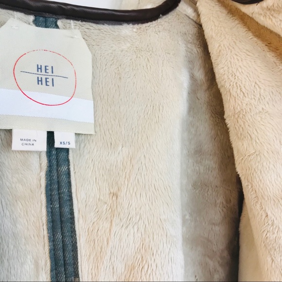 Rain Poncho w/ waxed Jeans material - Picture 6 of 6